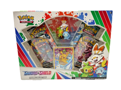 Pokemon Sword & Shield Figure Collection Training Card Pikachu Booster Pack Box - Image 1