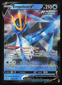 Empoleon V - SWSH108 - Ultra Rare - SWSH Black Star Promo - Pokemon Card - Image 1