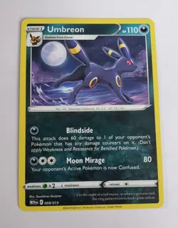 Umbreon 2025 24 McDonald Happy Meal Pokemon Dragon Discovery Card Game 009/015 - Image 1