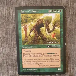 3 x Magic: The Gathering (MTG) Oversized Promo Cards 6x9 - Force of Nature +++ - Image 4