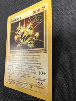 Electabuzz #2 WB Stamped Black Star Promo Vintage WOTC Pokemon TCG Card (LP-MP) - Image 4