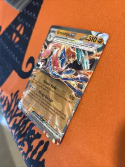 Greninja ex Prize Pack Series 7 Promo Pokemon Card NM/LP Stamp - Image 2