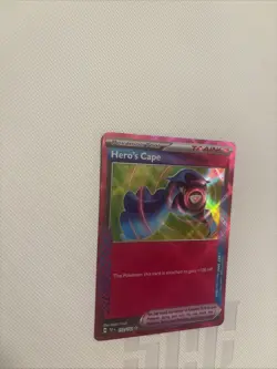 Pokemon Temporal Forces Ace Spec Holo Card Hero's Cape 152/162 - Image 4
