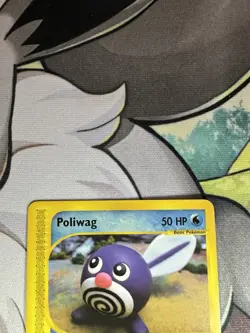 Pokemon TCG Poliwag Card Expedition Base Set 125/165- MINT CONDITION - Image 3