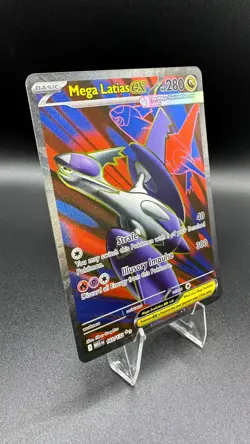 Pokemon Mega Latias ex 163/132 Ultra Rare UR Mega Evolution Full Art TCG Card - Image 3