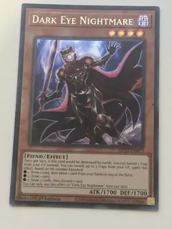Yu-Gi-Oh! Dark Eye Nightmare Ultra Rare Card MP22-EN072 1st Edition NM/LP - Image 3
