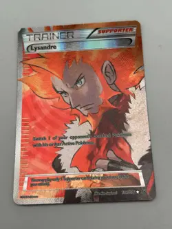 Lysandre - 104/106 - Pokemon Flashfire XY Full Art Ultra Rare Card NM - Image 1