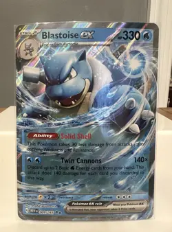 Blastoise ex 009/165 Jumbo Cards Holo - Image 1