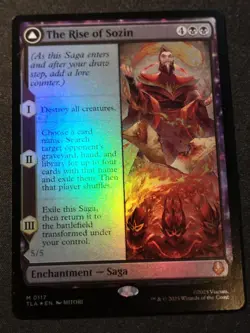The Rise Of Sozin / Fire Lord Sozin - Foil - TLA - MTG - EN - NM - 0117 - Image 1