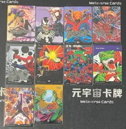 Magic MTG Shock Traumatize Comeuppance Borderless Marvel Spider-Man Lot*10 - Image 1