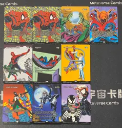 Magic MTG Reprieve Nine Lives Borderless Marvel Spider-Man Lot*10 - Image 1