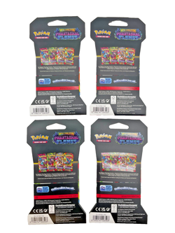 Lot of (9) Pokemon Mega Evolution ME2 Phantasmal Flames Sleeved Booster Packs - Image 2