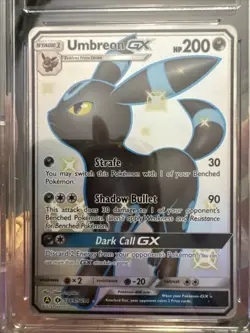 Pokemon Umbreon GX Full Art Ultra Rare SV69/SV94 CGC 10 Gem Mint Hidden Fates - Image 2