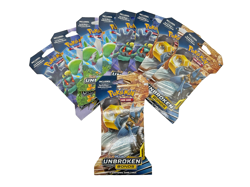 Lot of (9) Pokemon Sun & Moon Unbroken Bonds Sleeved Booster Pack Sealed - Image 1