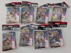 Pokemon TCG: Mega Evolution Mini Portfolio AND Booster Pack LOT OF 8 Sealed - Image 1