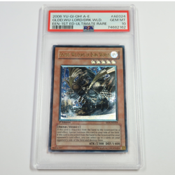 PSA GEM MT 10 2006 YUGIOH Goldd Wu-Lord of Dark World AE024 1st Edition #53734L - Image 1