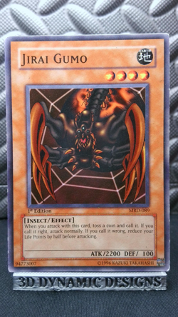 | Yugioh Jirai Gumo MRD-089 1st Edition Common Metal Raiders LP ?? | - Image 1