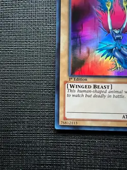 Yu-Gi-Oh TCG Harpie Lady 1st Edition LCJW-EN082 1st Edition Super Rare NM - Image 5