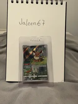 Eevee Secret Illustration Rare Gem Pack 2 Pokemon Card Near Mint - Image 1