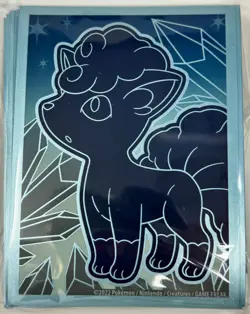 65 Ct Silver Tempest ETB Alolan Vulpix Card Sleeves SEALED NEW Pokemon TCG - Image 1