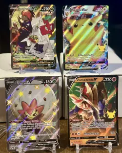 2021 Pokemon Lot Of 4 Cards . - Image 1