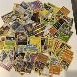 Pokemon Card Lot Over 170 Cards - Image 1