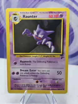 HAUNTER - 43/130 - Base Set 2 - Pokemon Card - LP - Image 1