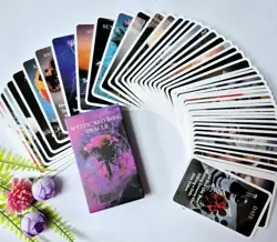Mystic Red Rose Oracle Tarot Cards No Guidebook Included - Image 1