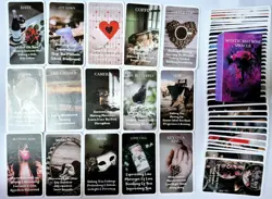Mystic Red Rose Oracle Tarot Cards No Guidebook Included - Image 3