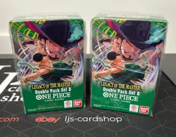 One Piece TCG Legacy Of The Master Set 8 Double Pack Card Game 2 Sealed Boxes J1 - Image 1