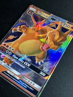 Pokemon TCG Charizard GX SM211 Black Star Promo Holo Card Hidden Fates Rare - Image 2
