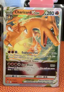 Pokemon TCG Charizard VSTAR Crown Zenith Holo Ultra Rare Card 019/159 - Image 2