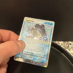 Pokemon TCG Lapras EX Ruby and Sapphire Holo Ultra Rare Card 99/109 - Image 2
