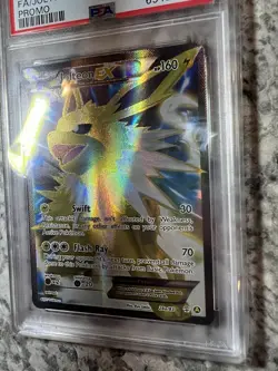 Jolteon EX 28a/83 Holo Full Art Promo Card Mega Powers Collection, PSA 10 - Image 2