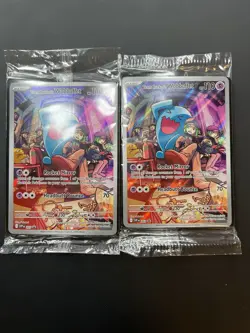Team Rocket's Wobbuffet 203 Sv: Scarlet & Violet Promo Cards Holo SEALED - Image 1