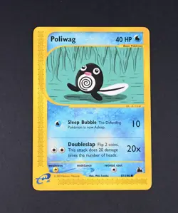 NM Poliwag Reg. 87/144 Skyridge Set (SK) Pokemon Card - Image 1