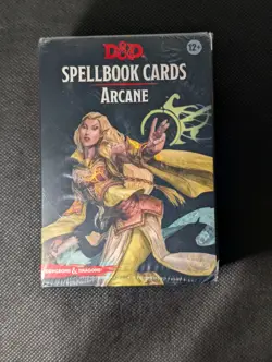D&D Spellbook Cards: Arcane Deck (257 Cards) FACTORY SEALED Dungeons & Dragons - Image 1