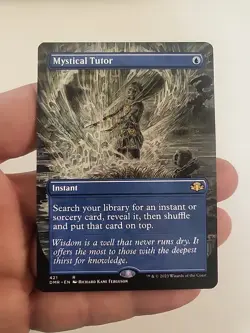 MTG - NM - Mystical Tutor (Borderless) - Dominaria Remastered - #421 - Regular - Image 3