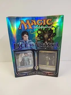 Magic The Gathering - Jace VS. Vraska Duel Decks- (NIP) Sealed 2014 - Image 1