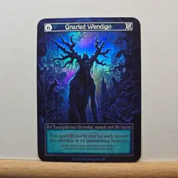 Gnarled Wendigo FOIL Exceptional Sorcery Contested Realm Gothic - Image 1