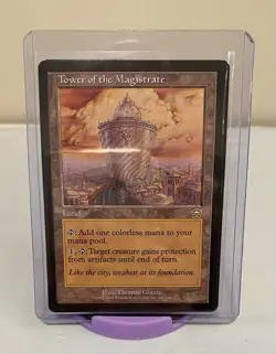 MTG - Tower of the Magistrate - Mercadian Masques -Rare-NM/Mint Unplayed - Image 1