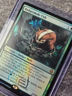 MTG Badgermole Cub #167 Foil Avatar The Last Airbender - Image 3