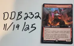 Pain Distributor Extended Art Moc NM MTG - Image 1