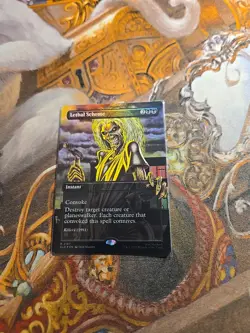 Lethal Scheme Foil MTG Secret Lair - NM - - Image 1