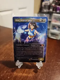 Yuna, Hope of Spira (Borderless) (Chocobo Track Foil) Final Fantasy Foil - Image 1