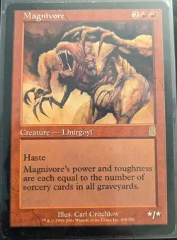 MTG Magnivore Odyssey Regular LP/Excellent Condition (2001) - Image 1
