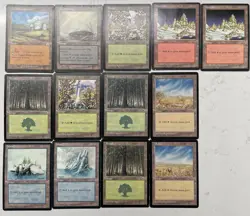 Magic the Gathering Basic Land Pack Forest Mountain Plains Island Daru Encapment - Image 1