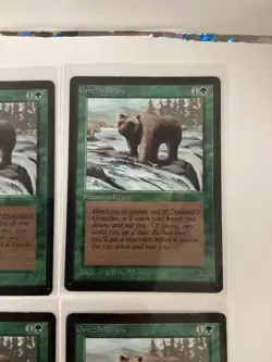 Magic The Gathering - Beta Edition - Grizzly Bears Lot Of 4 - Image 5