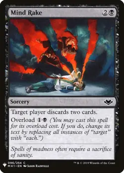 1x Mind Rake MTG Mystery Booster NM Magic Regular - Image 1