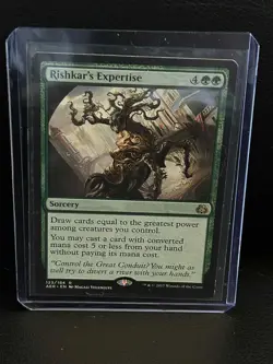 Rishkar's Expertise Aether Revolt Magic: the Gathering Lightly Played, English - Image 1